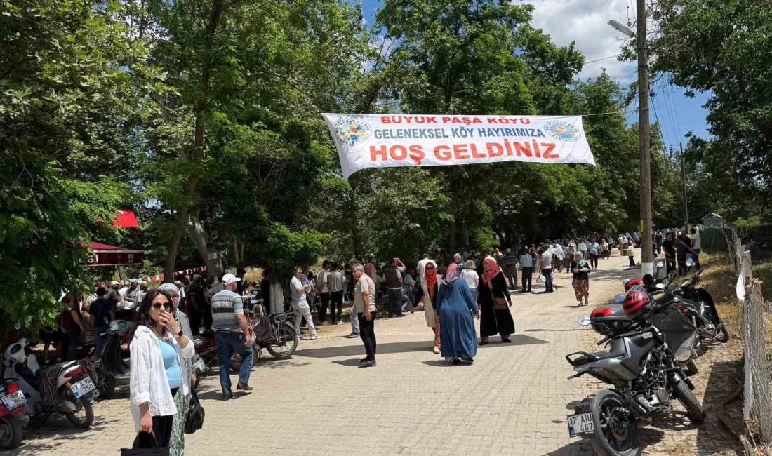 Çanakkale’nin Çan ilçesine bağlı Büyükpaşa köyünde geleneksel köy hayrı 3