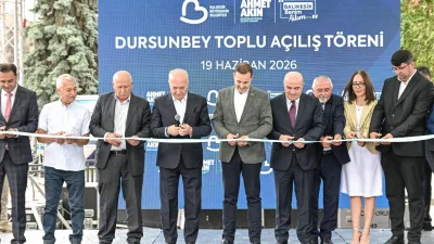 Balıkesir Büyükşehir Belediyesi tarafından Dursunbey’e kazandırılan Kent Lokantası, Kent Meydanı,