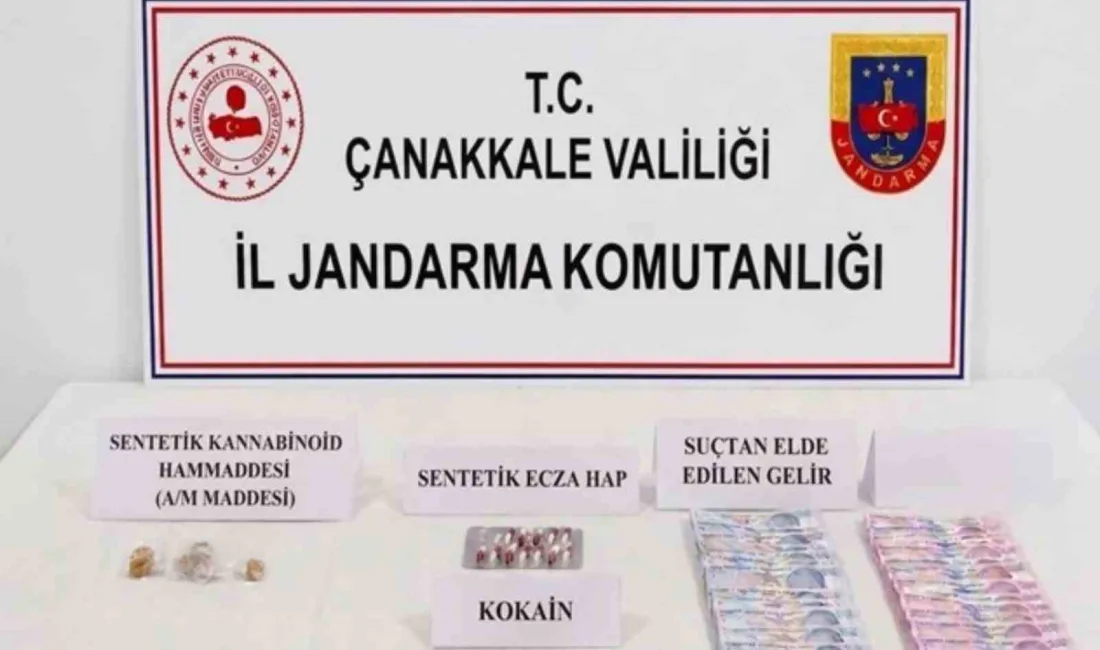 Çanakkale’de düzenlenen kapsamlı uyuşturucu operasyonunda gözaltına alınan 3 şüpheli tutuklandı.