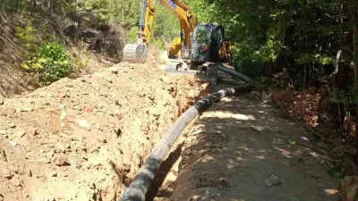 Çanakkale’de yürütülen proje çerçevesinde 14 köy Kazdağları’nın suyuyla buluştu. Çanakkale