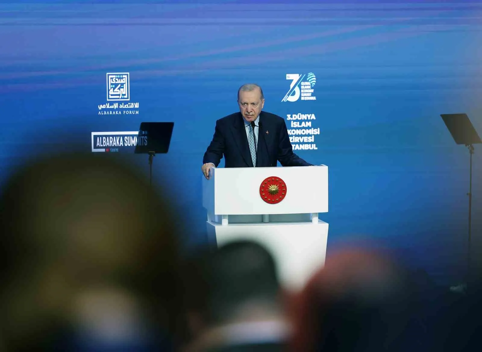 Cumhurbaşkanı Recep Tayyip Erdoğan, “Bizde her şeyden önce “bereket” diye