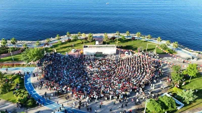 Darıca’da A Milli Futbol Takımı’nın kritik karşılaşması için Dudayev Sahili