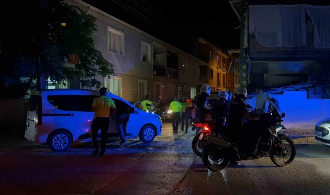 Bursa’nın İnegöl ilçesinde trafik ekiplerinin “dur” ihtarına uymayan alkollü sürücü,