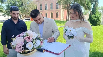 Edirne’de 33 çift, evlenmek için ay, gün ve yılı 6