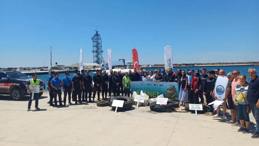 Edirne’nin Enez ilçesinde çevre bilincini artırmak ve deniz ekosisteminin korunmasına