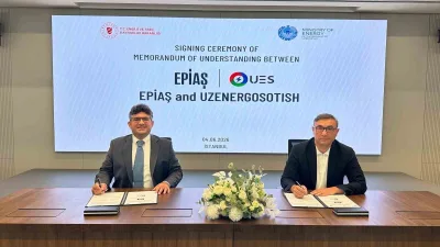 EPİAŞ ile Özbekistan’ın elektrik tedarik şirketi Uzenergosotish JSC, Özbekistan elektrik