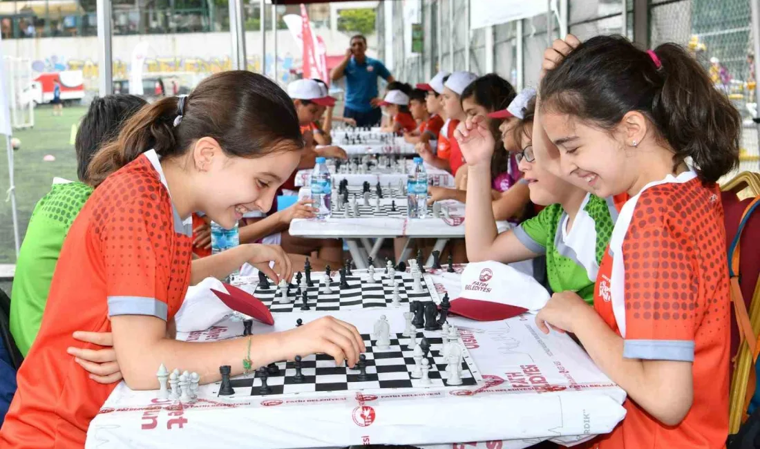 Fatih Belediyesi tarafından çocukların yaz tatilini daha verimli, sağlıklı ve