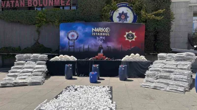İstanbul merkezli 4 ilde gerçekleştirilen uyuşturucu operasyonunda ele geçirilen toplam