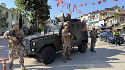 Bursa’nın İznik ilçesinde bir sürücü ile yaya arasında çıkan “Önüne