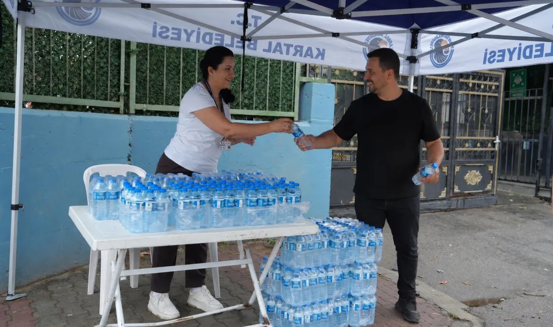 Kartal Belediyesi, Liselere Geçiş Sistemi (LGS) kapsamında sınava giren öğrencileri