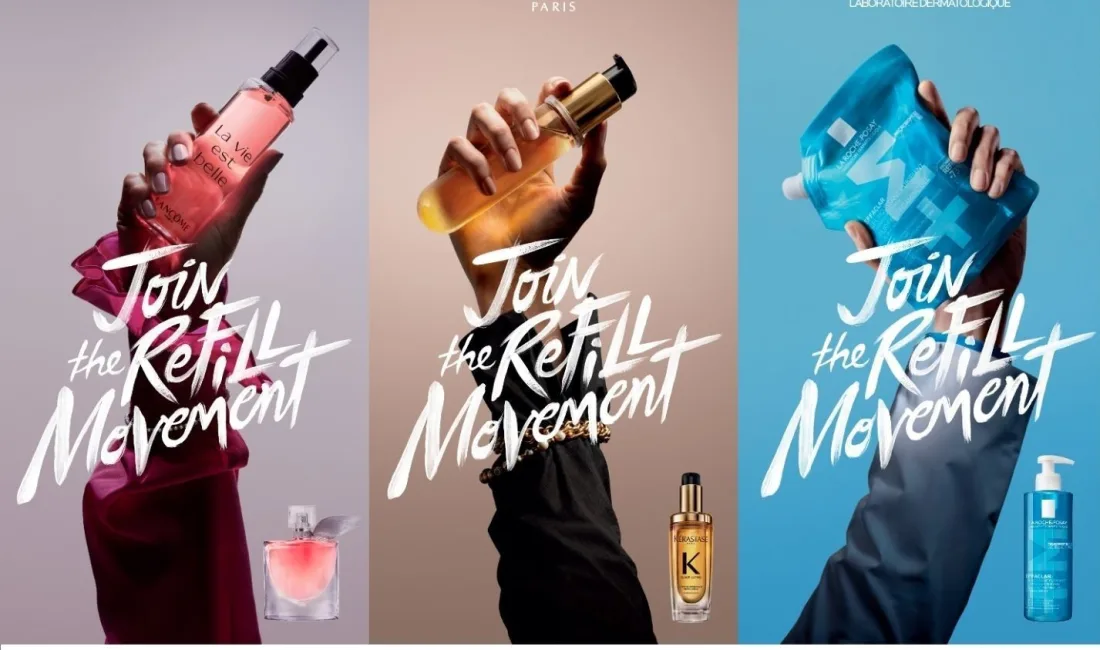 Tekno-güzellik şirketi L’Oréal, Dünya Refill (Yeniden Doldurma) Günü kapsamında hayata