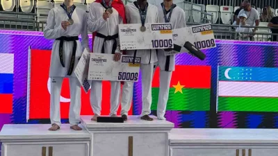 İtalya’nın başkenti Roma’da düzenlenen Taekwondo Grand Prix’in ikinci gününde milli