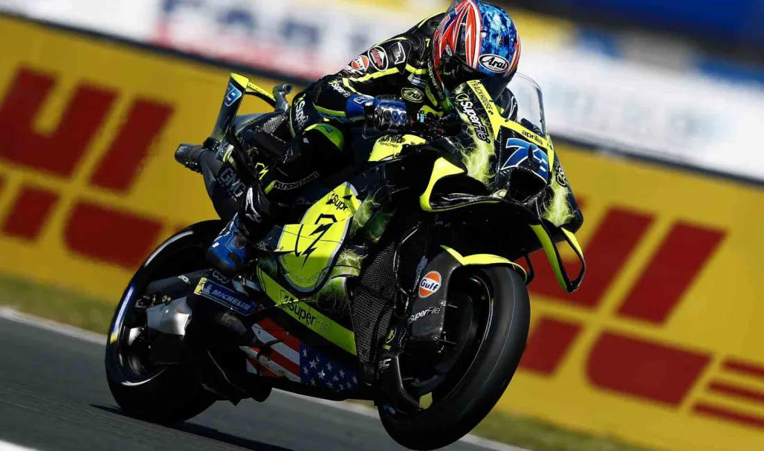MotoGP 2026 Hollanda etabında damalı bayrağa ilk ulaşan isim Japon
