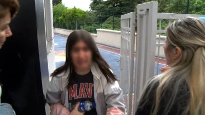 Liselere Geçiş Sistemi (LGS) kapsamındaki merkezi sınav öncesi Şişli’de öğrenciler
