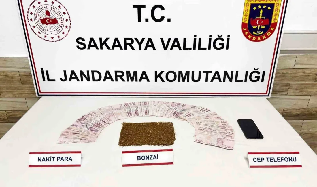 Sakarya’da jandarma ekiplerince uyuşturucu madde satıcılarına yönelik 3 ilçede düzenlenen