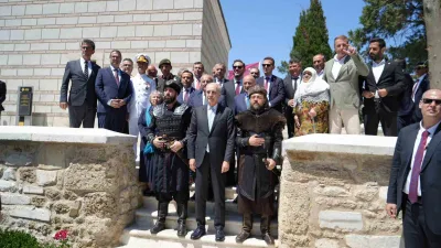 TBMM Başkanı Numan Kurtulmuş, Çanakkale’nin Gelibolu ilçesine bağlı Bolayır köyünde