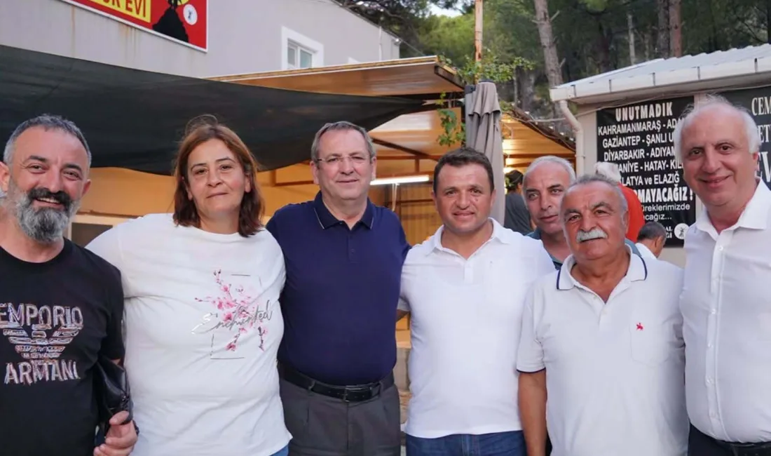 Ayvalık Belediye Başkanı Mesut Ergin, Pir Sultan Abdal Kültür Derneği