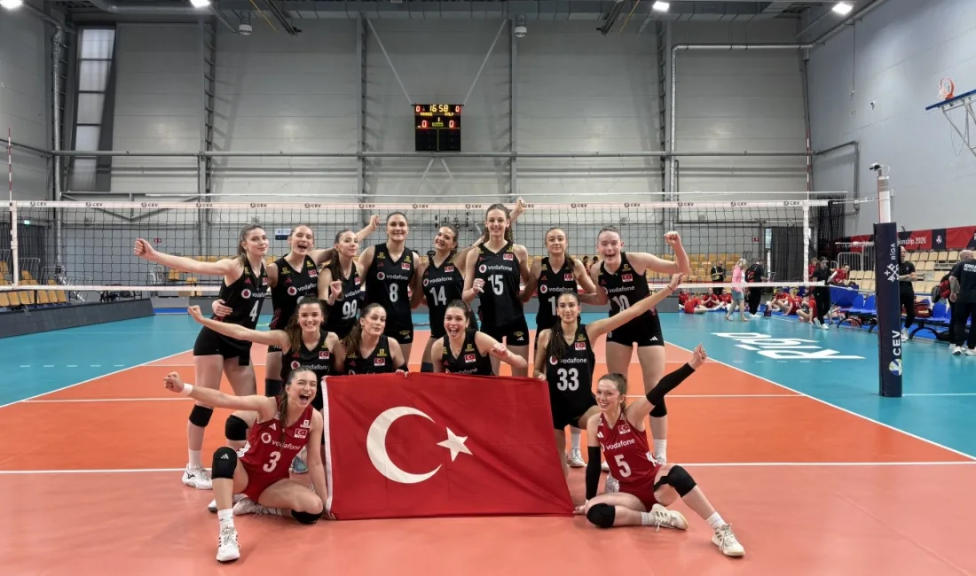18 Yaş Altı Milli Kadın Voleybol Takımı, Letonya’da devam eden