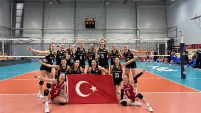 18 Yaş Altı Milli Kadın Voleybol Takımı, Letonya’da devam eden