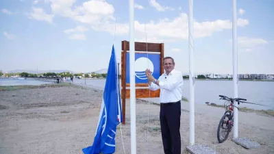 Türkiye Çevre Vakfı (TÜRÇEV) tarafından verilen 2026 yılı Mavi Bayrak