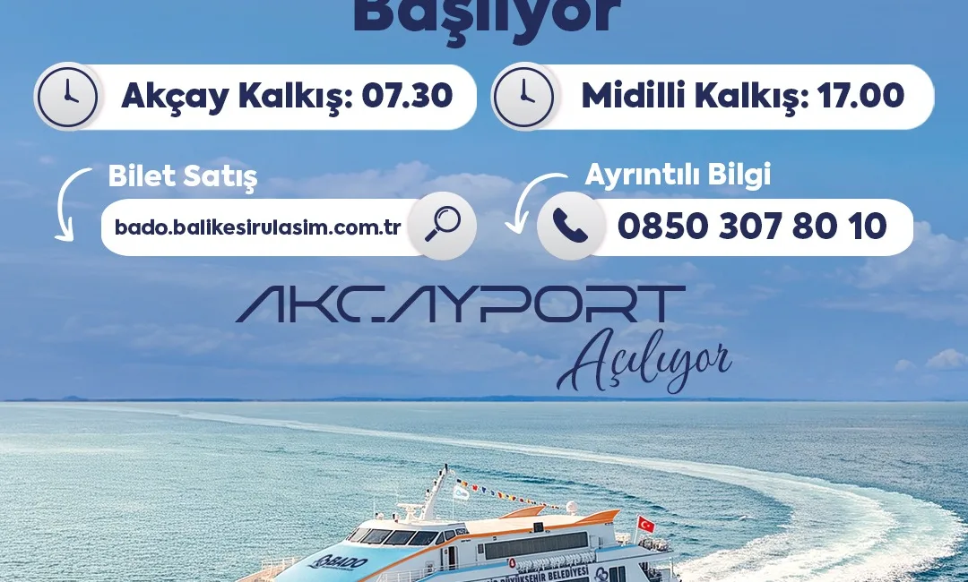 Balıkesir Büyükşehir Belediyesi, deniz ulaşımındaki yatırımlarını büyütmeye devam ediyor. Bu