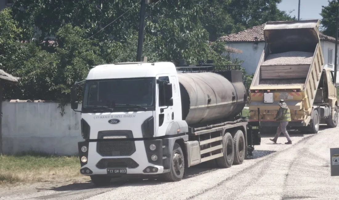Çanakkale İl Özel İdaresi Yol ve Ulaşım Hizmetleri Müdürlüğü tarafından