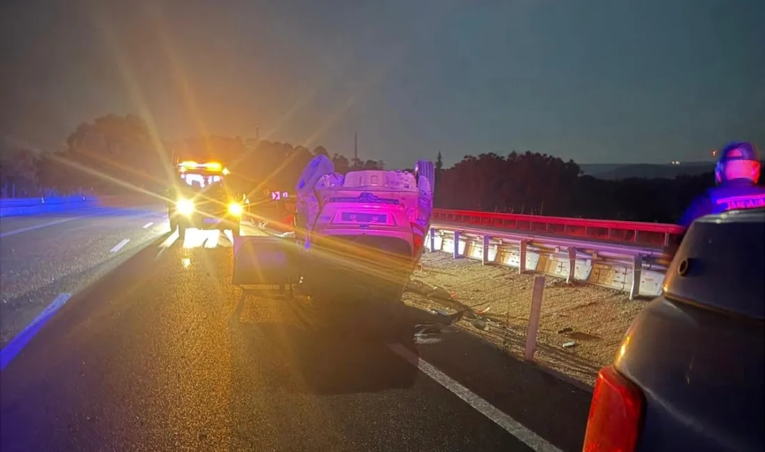 Çanakkale’nin Ezine ilçesinde bariyerlere çarpıp takla atan otomobildeki müzisyen hayatını