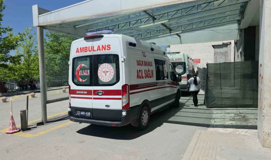 Kırklareli’nde 4 yaşındaki kızıyla birlikte çocuk parkına giden 26 yaşındaki