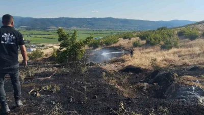 Balıkesir’in Gönen ilçesine bağlı Tütüncü ve Turplu mahallelerinde meydana gelen
