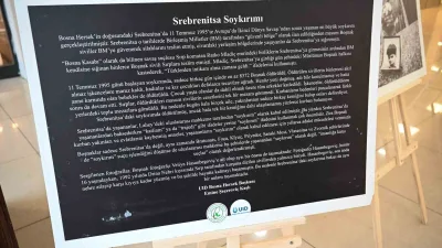 Gaziosmanpaşa Belediyesi, Bosna-Hersek’in Srebrenitsa kentinde 11 Temmuz 1995’te yaşanan ve
