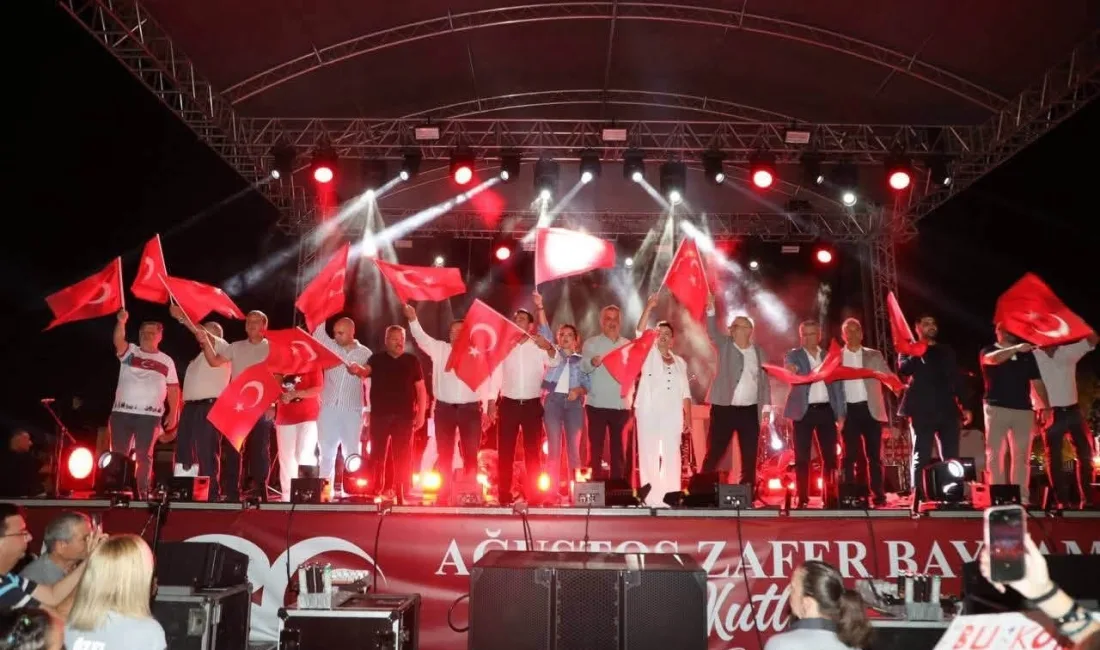 Balıkesir’in Edremit Belediyesi, 30 Ağustos Zafer Bayramı’nın 104. yıl dönümünü