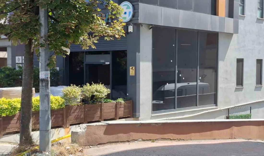 Ataşehir’de ecza deposu olarak faaliyet gösteren bir iş yerine silahla
