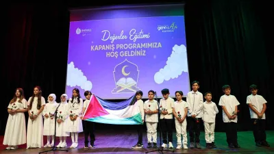 Başiskele Belediyesinin çocuklara milli ve manevi değerleri aktarmak amacıyla düzenlediği