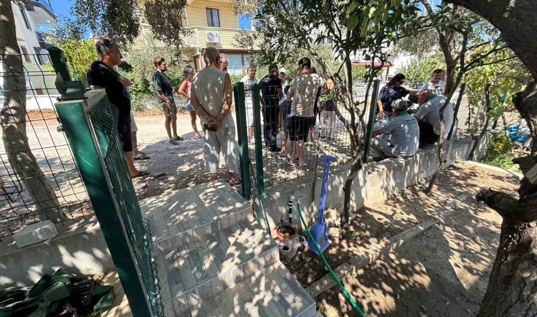 Balıkesir’in Burhaniye ilçesinde, İskele Mahallesi Adyar Mevkiinde Belediyenin başlattığı yol
