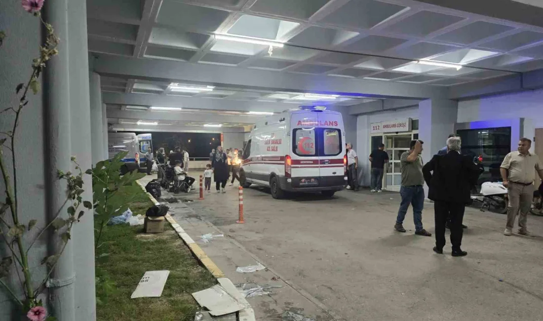 Bursa’nın Orhaneli ilçesinde bir sünnet düğününde ikram edilen yemeğin ardından