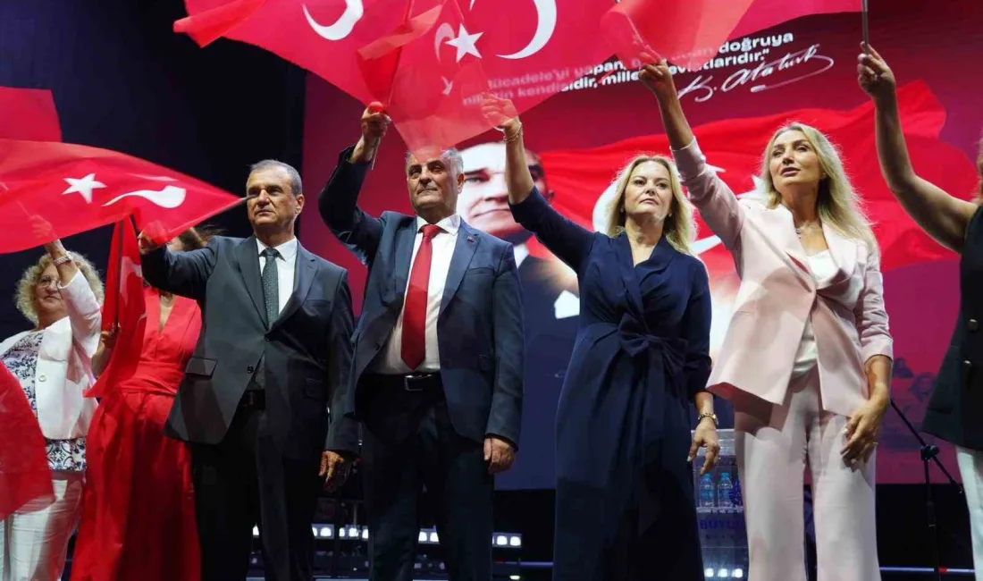 Büyükçekmece’de 30 Ağustos Zafer Bayramı’nın 104’üncü yıl dönümü, büyük bir