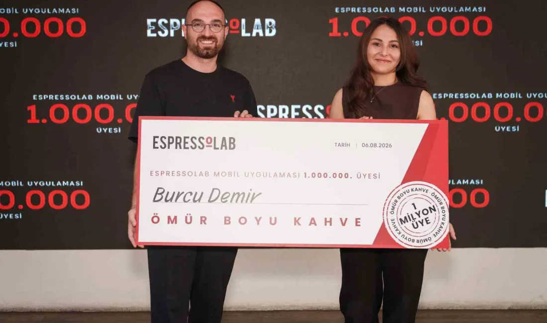 Espressolab, mobil uygulamasıyla 1 milyon kullanıcı hedefine ulaşmasının ardından “Ömür