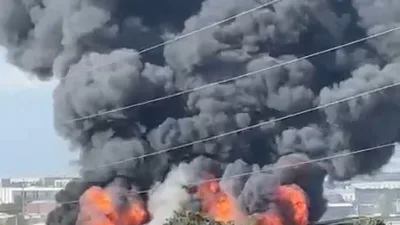 Kocaeli’nin Gebze ilçesinde bulunan bir tesiste yangın çıktı. İtfaiye ekiplerinin
