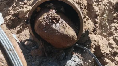 Balıkesir’in Gönen ilçesinde içme suyunun ana iletim hattında yürütülen çalışma