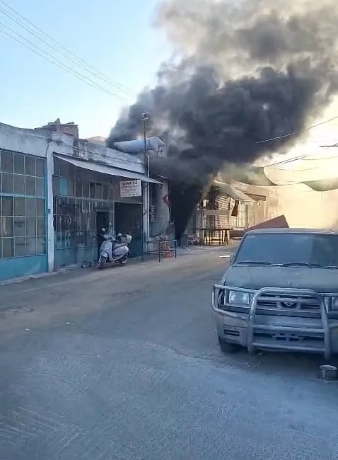 Tekirdağ’ın Süleymanpaşa ilçesinde bulunan Eski Sanayi Sitesi’ndeki kapalı durumdaki cila