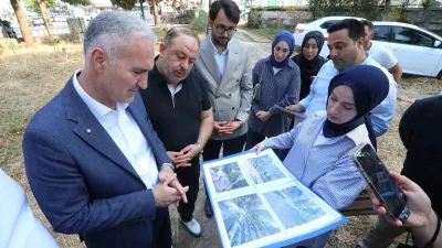 İnegöl Belediyesi, şehrin simgelerinden biri olan Kuğulu Parkı yeniden eski