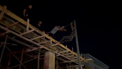 Tekirdağ’ın Çerkezköy ilçesinde alacağını alamadığını öne süren bir işçi, elektrik
