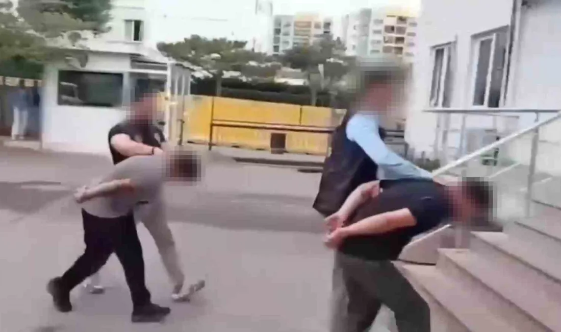 Sultanbeyli’de ormanlık alanda çıkan yangınıyla ilgili polis ekipleri tarafından düzenlenen