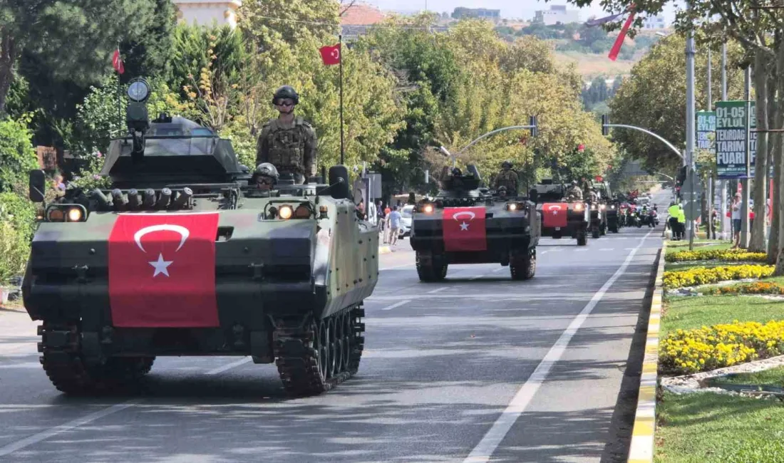 30 Ağustos Zafer Bayramı’nın 104’üncü yıl dönümü, Tekirdağ’da düzenlenen tören