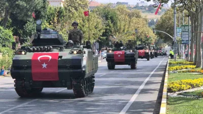 30 Ağustos Zafer Bayramı’nın 104’üncü yıl dönümü, Tekirdağ’da düzenlenen tören