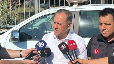 Yalova’da eğitim uçuşu sırasında kaza kırıma uğrayan F-16 uçağının düşmesiyle