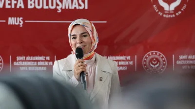 Aile ve Sosyal Hizmetler Bakanı Mahinur Özdemir Göktaş:
“Terörsüz Türkiye süreci,