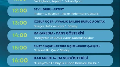 Ayvalık Belediyesi’nin katkılarıyla; Art on the Boat, “Reborn” temasıyla 5
