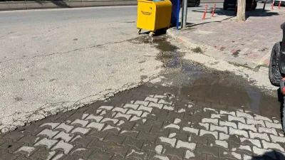 Bilecik’te 3 hafta önce başlayan su patlağı belediyeye bildirilmesi üzerine