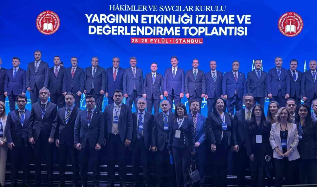 Adalet Bakanı Akın Gürlek, İstanbul’da hakim ve savcılara seslenerek, “Önünüze
